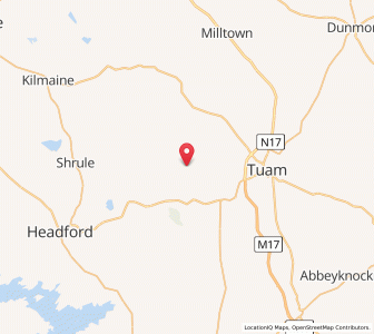 Map of Killower, ConnaughtConnaught