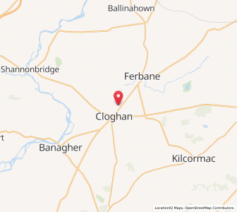 Map of Killowney, LeinsterLeinster