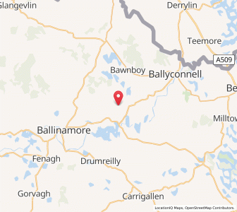 Map of Killyran, UlsterUlster