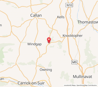 Map of Kilmaganny, LeinsterLeinster