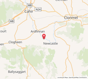 Map of Kilmaneen, MunsterMunster