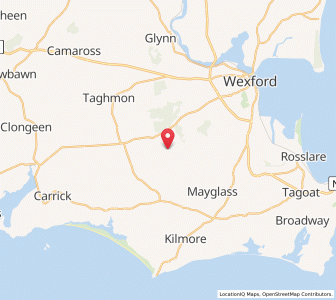 Map of Kilmanman Cross Roads, LeinsterLeinster
