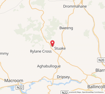 Map of Kilmartin Upper, MunsterMunster