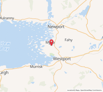 Map of Kilmeena, ConnaughtConnaught