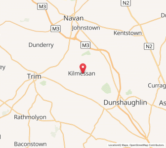 Map of Kilmessan, LeinsterLeinster