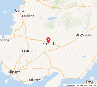 Map of Kilmihil, MunsterMunster