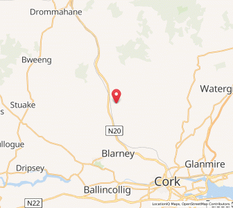 Map of Kilmona, MunsterMunster