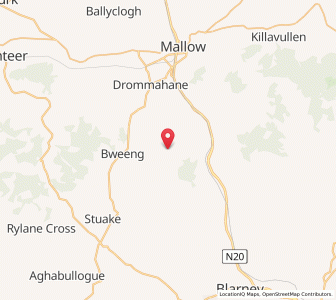 Map of Kilquane, MunsterMunster