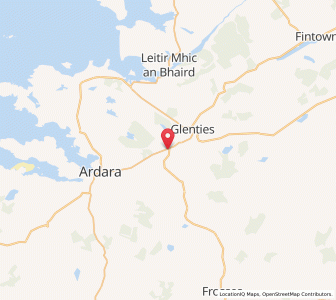 Map of Kilrean, UlsterUlster