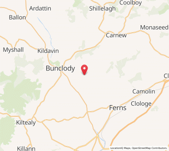 Map of Kilrush, LeinsterLeinster