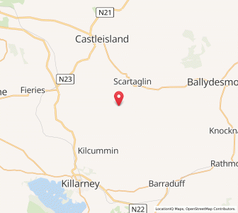 Map of Kilsarkan, MunsterMunster