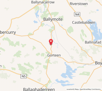 Map of Kilshalvy, ConnaughtConnaught