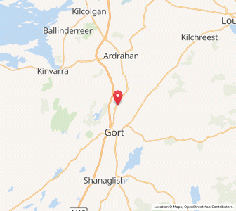 Map of Kiltartan, ConnaughtConnaught