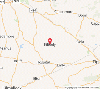 Map of Kilteely, MunsterMunster