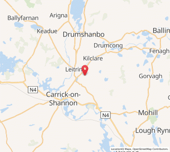 Map of Kiltoghert, ConnaughtConnaught