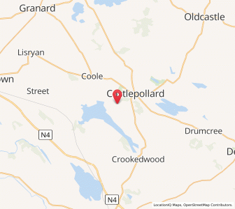 Map of Kiltoom, LeinsterLeinster