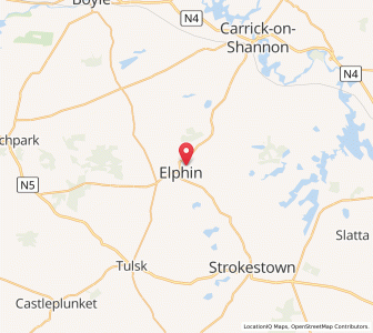 Map of Kinard, ConnaughtConnaught