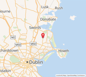 Map of Kinsaley, LeinsterLeinster