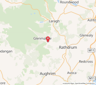 Map of Kirikee, LeinsterLeinster