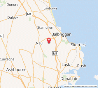 Map of Kitchenstown, LeinsterLeinster