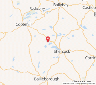 Map of Knappagh House, UlsterUlster