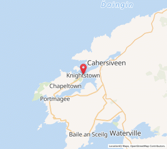 Map of Knights Town, MunsterMunster