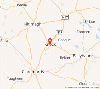 Map of Knock, ConnaughtConnaught