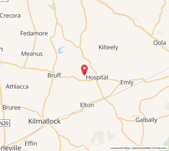 Map of Knockainy, MunsterMunster