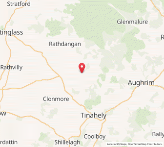 Map of Knockananna, LeinsterLeinster