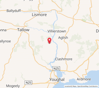 Map of Knockanore, MunsterMunster