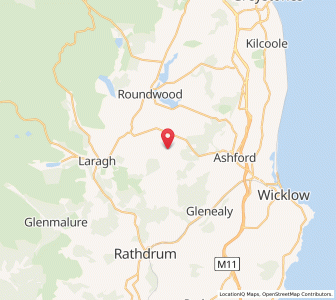 Map of Knockaphrumpa, LeinsterLeinster