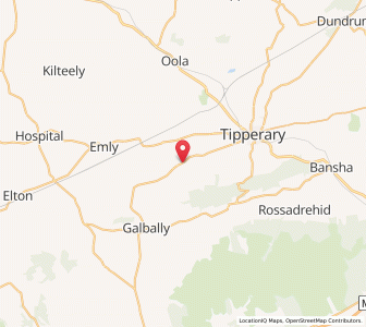 Map of Knockardan Cross Roads, MunsterMunster