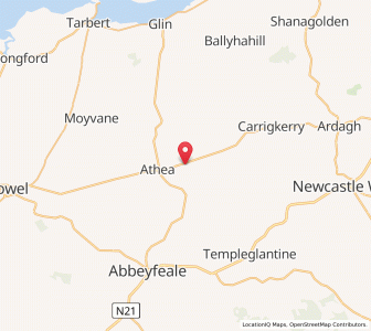 Map of Knockatanvally, MunsterMunster