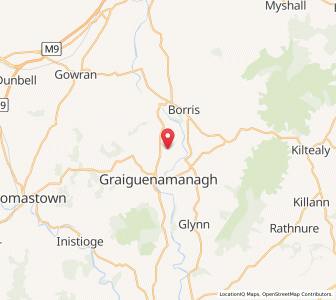 Map of Knockbarron South, LeinsterLeinster