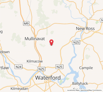 Map of Knockbrack, LeinsterLeinster