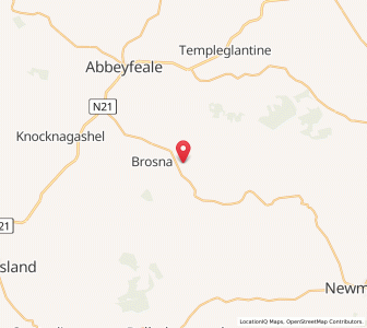 Map of Knockcoolkeare, MunsterMunster