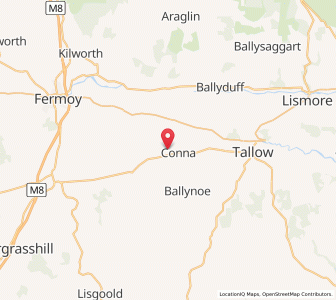Map of Knockmourne, MunsterMunster