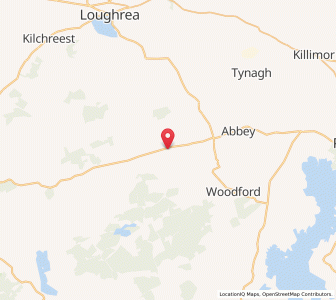 Map of Knockmoyle, ConnaughtConnaught