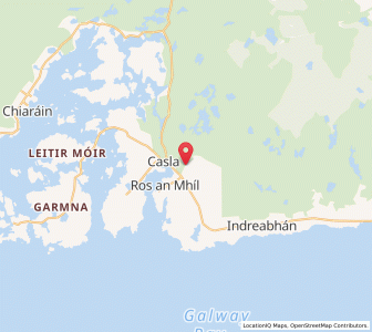 Map of Knocknafaska, ConnaughtConnaught