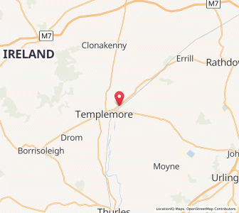 Map of Knocknageragh Bridge, MunsterMunster