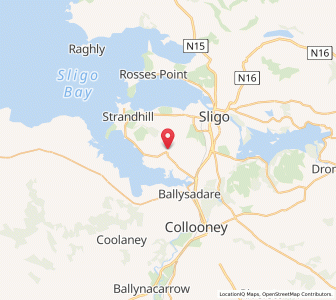 Map of Knocknahur, ConnaughtConnaught