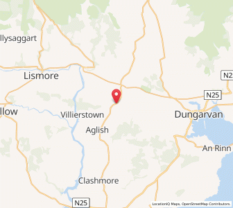 Map of Knocknaskagh Cross Roads, MunsterMunster
