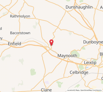 Map of Knockpatulla, LeinsterLeinster