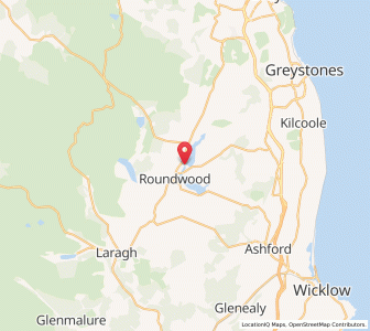 Map of Knockraheen, LeinsterLeinster