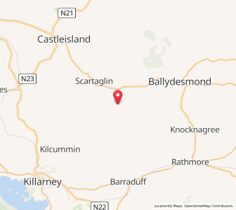 Map of Knockrower East, MunsterMunster