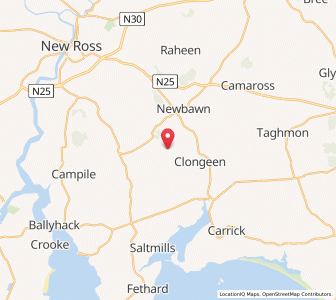 Map of Koyle, LeinsterLeinster