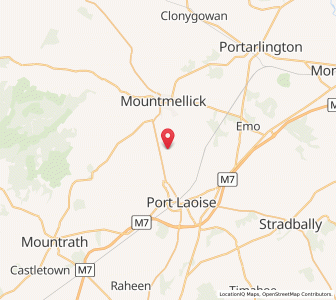Map of Kyletalesha, LeinsterLeinster
