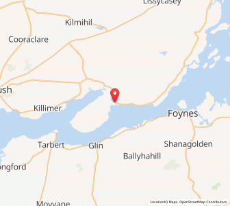 Map of Labasheeda, MunsterMunster