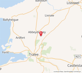 Map of Lackamore, MunsterMunster