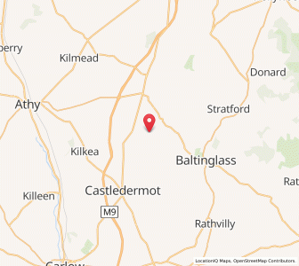 Map of Lackareagh, LeinsterLeinster